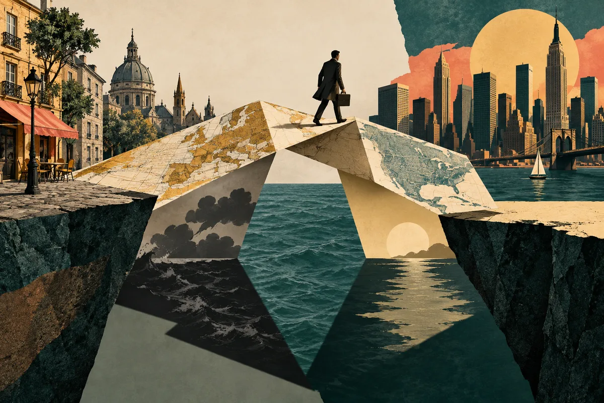 Conceptuele illustratie: Vereenvoudigd wisselkoersvoorbeeld