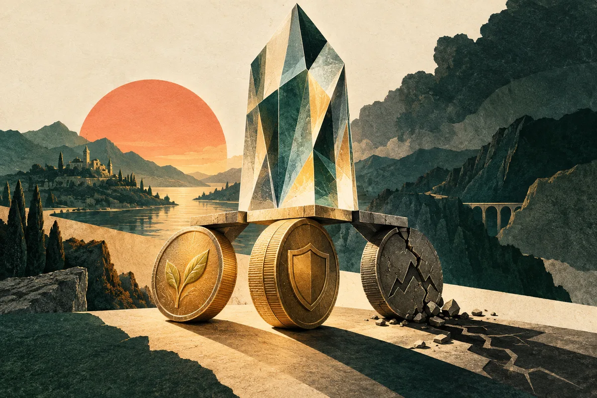 Conceptuele illustratie: Een vergoeding voor een andere functie