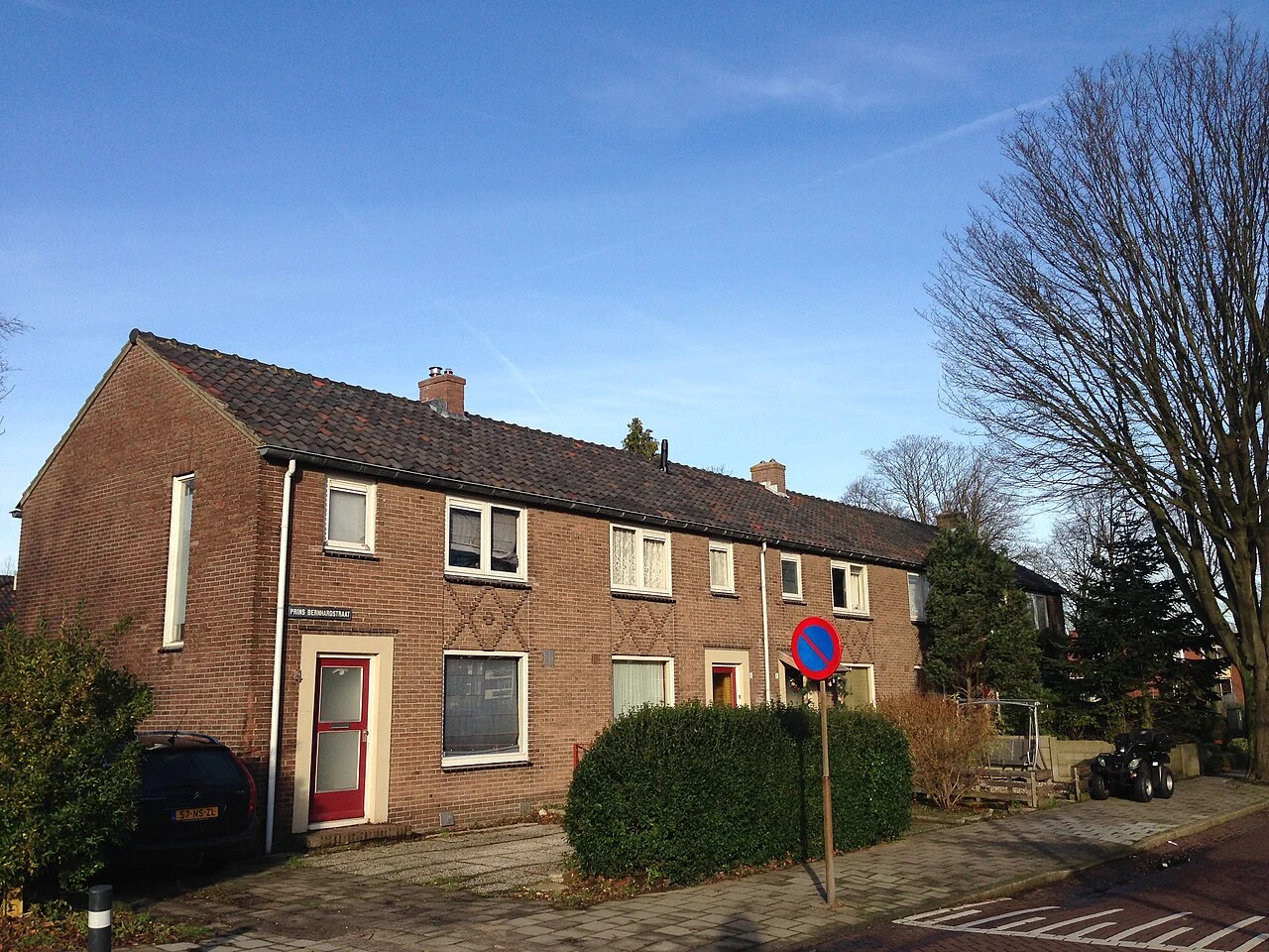 Sociale woningbouw in Hoofddorp, gefotografeerd in 2015.