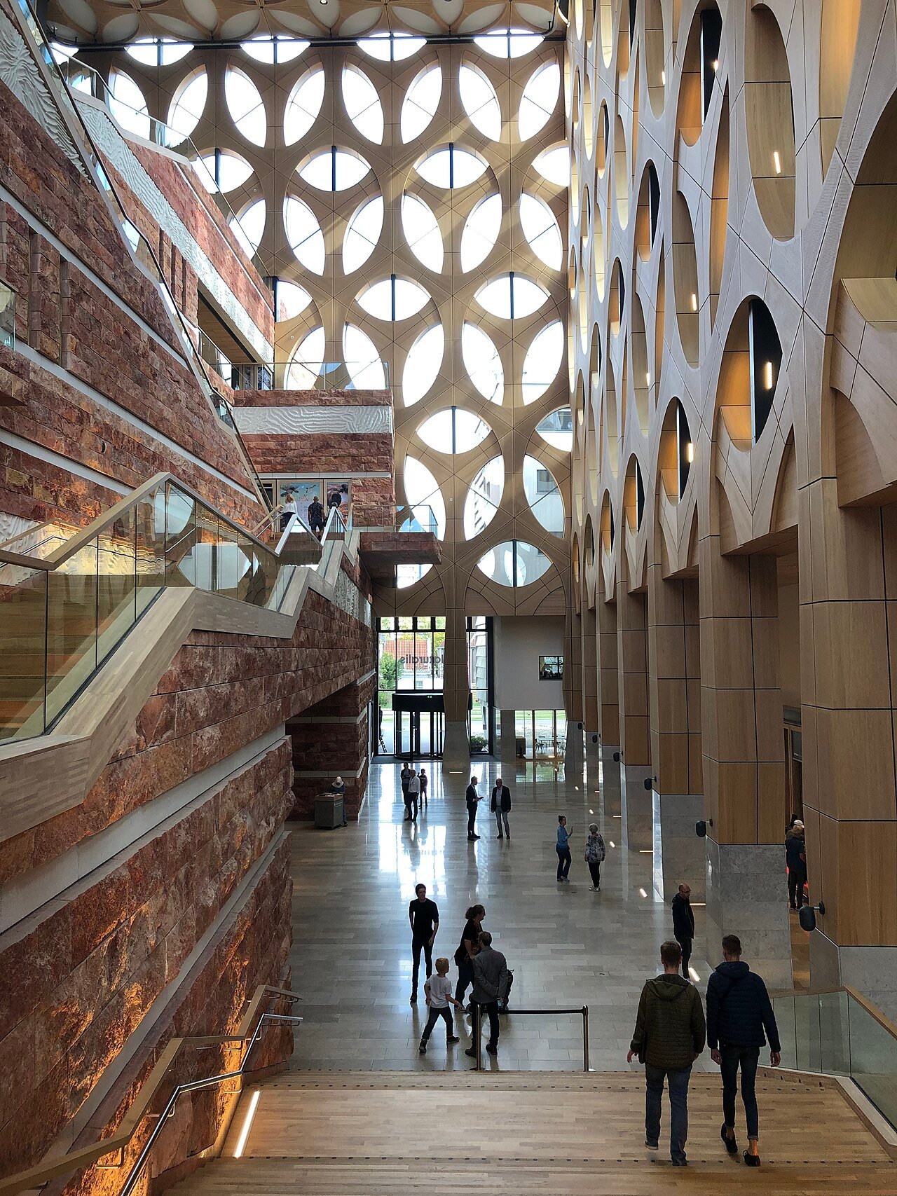 Het interieur van Naturalis in 2019.